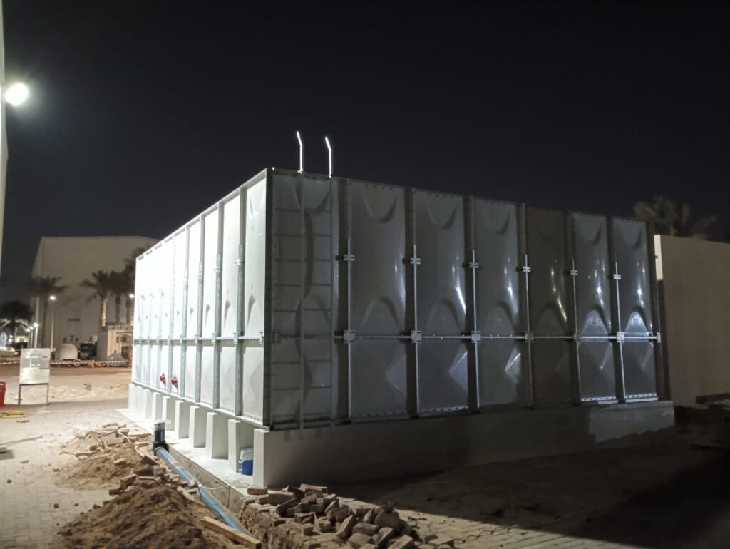 sectional panel water tanks UAE