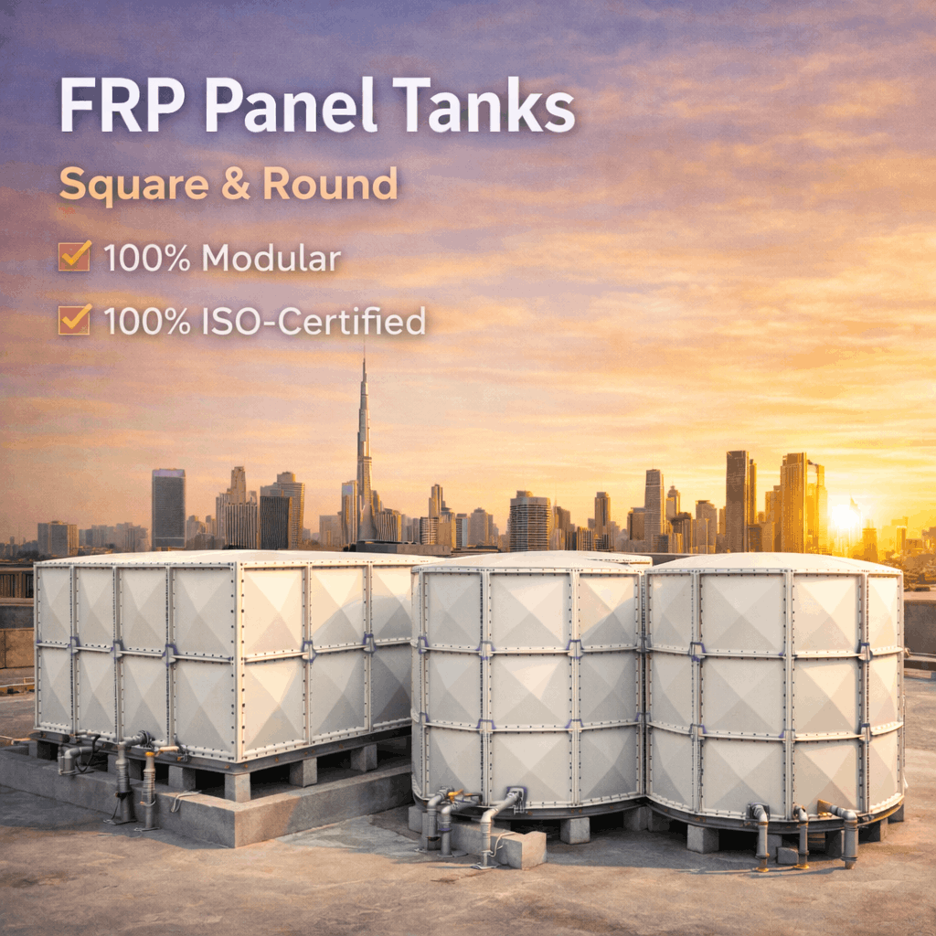 FRP Pannel Tank in UAE