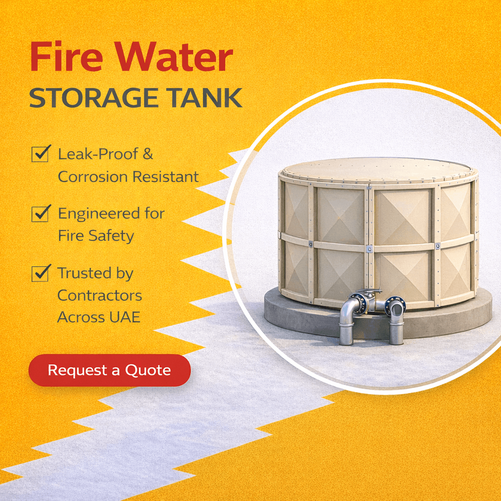 Fire Water Storage Tank Dubai UAE
