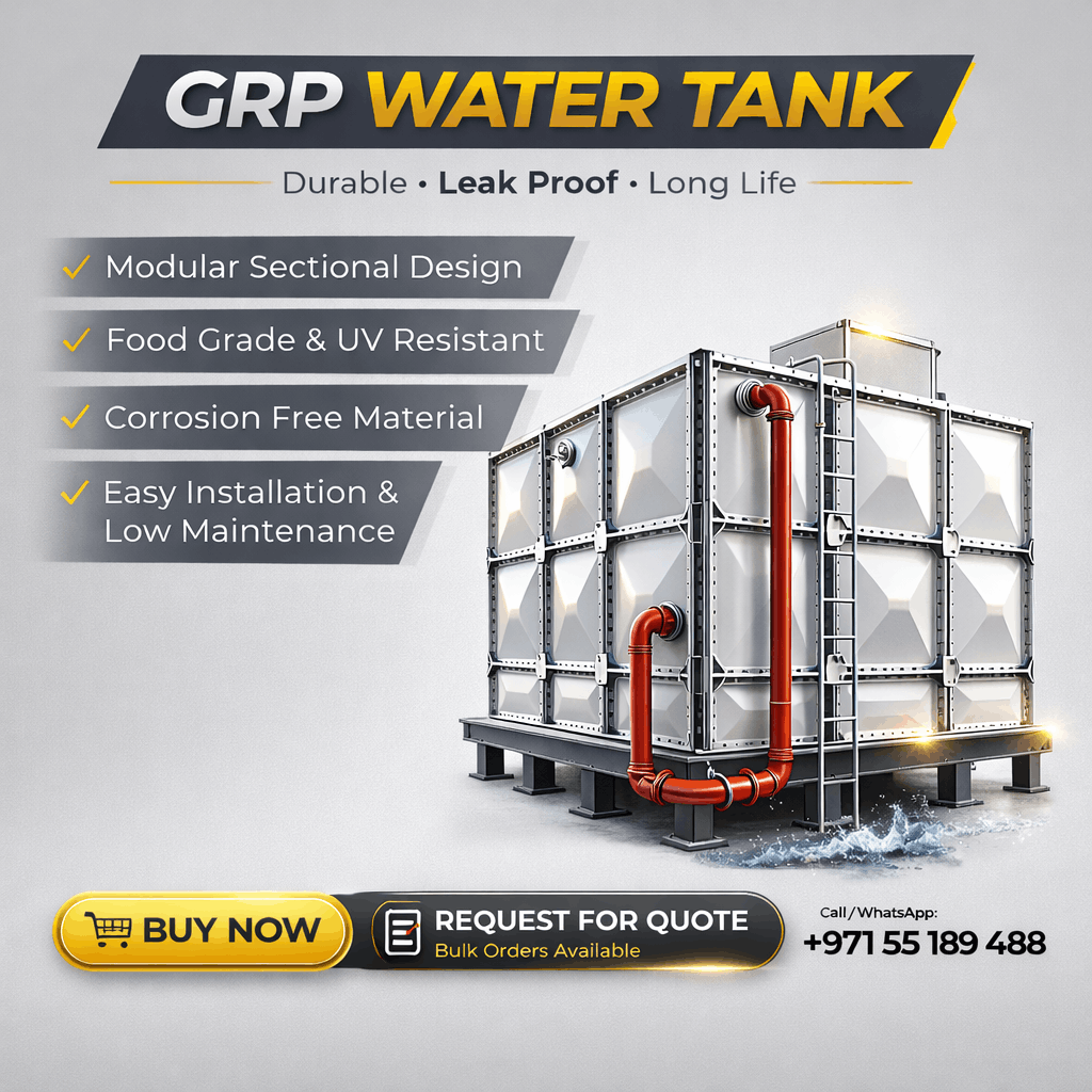 GRP Panel Tank in UAE