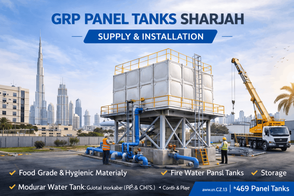 GRP Panel Tanks Sharjah UAE