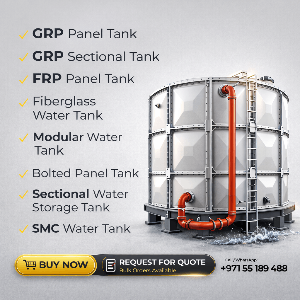 GRP Panel Tanks in Dubai