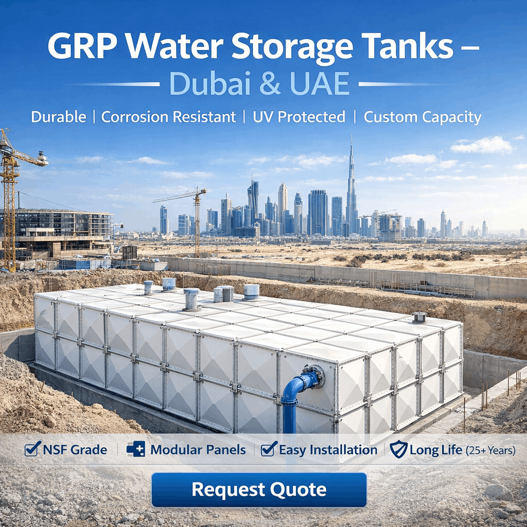 GRP Water Storage Tank Supplier