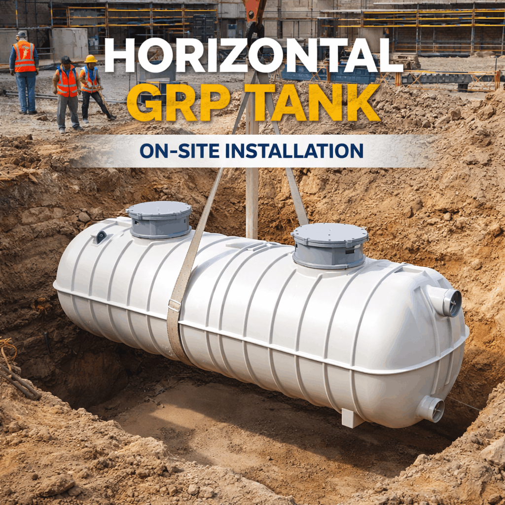 Horizontal GRP Tank Dubai