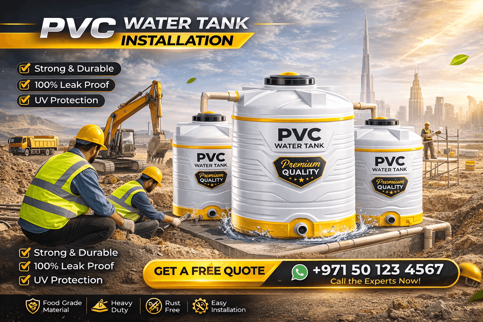 Pvc tanks in uae prices