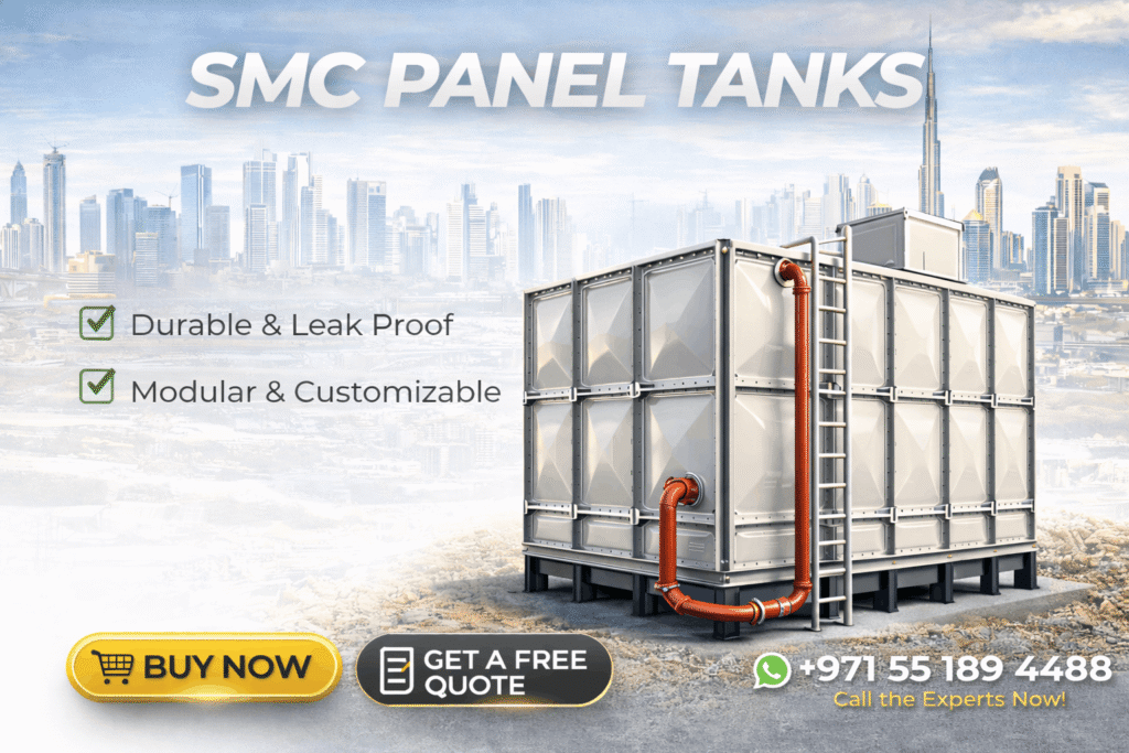 SMC sectional water tank UAE