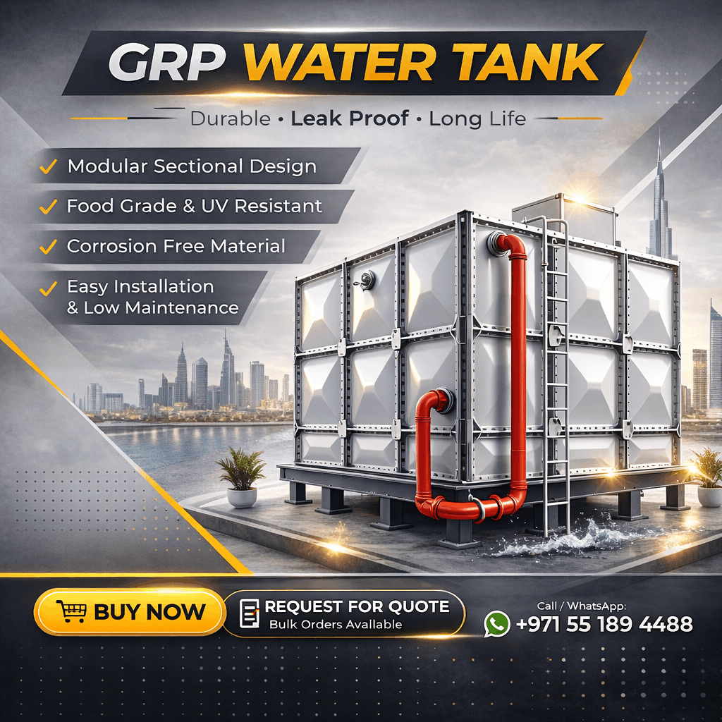 Top GRP Tank Suppliers in Dubai