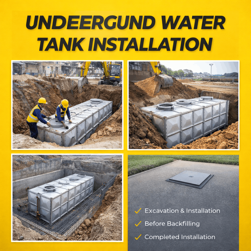 Underground tanks manufacturers in Abu Dhabi
