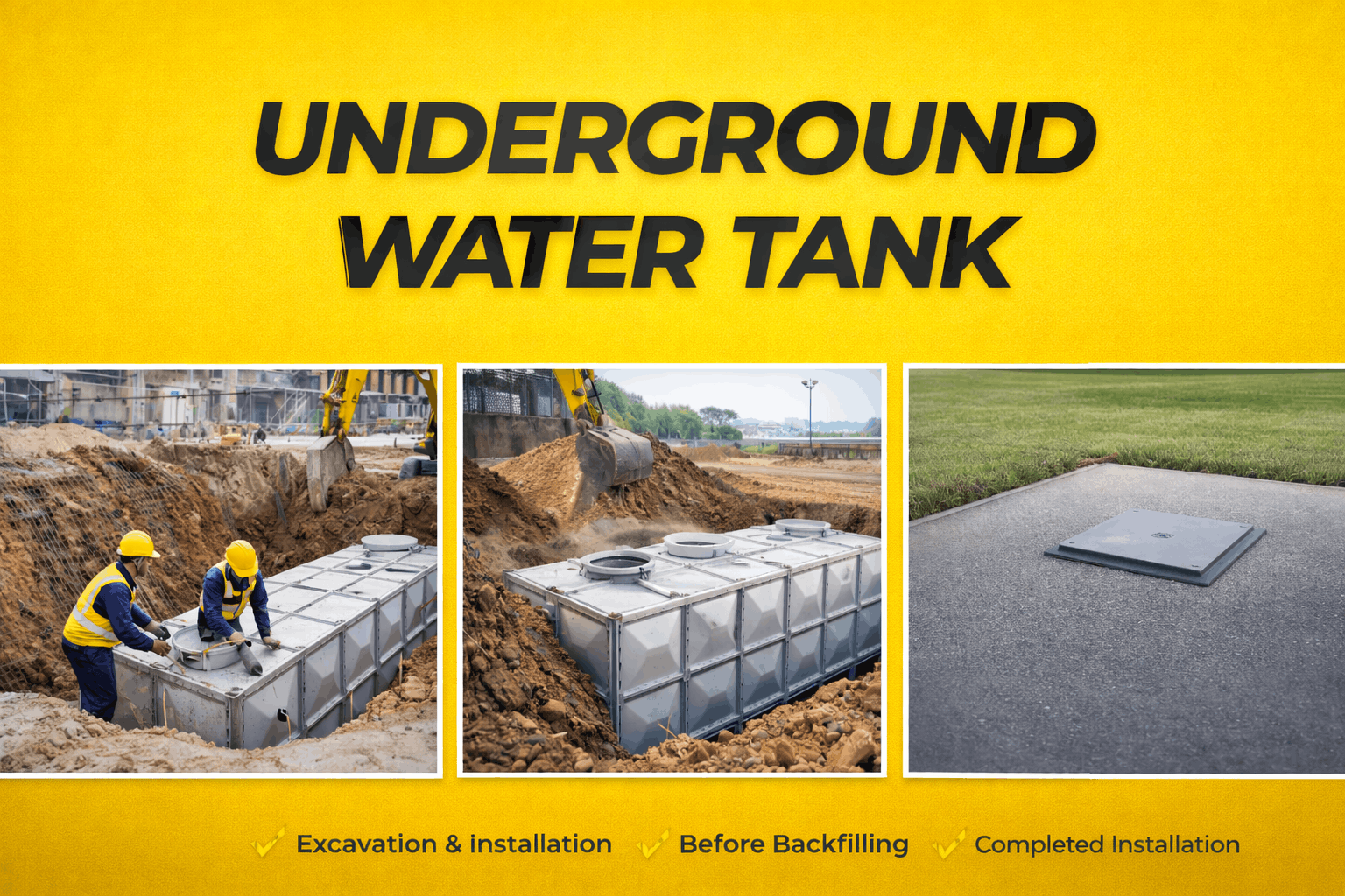 Underground Tanks Manufacturers in Sharjah