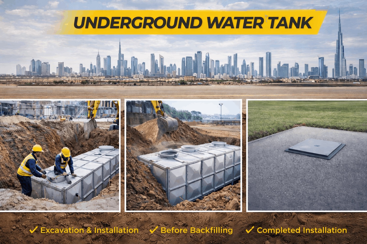Underground Tanks in UAE and Saudi Arabia