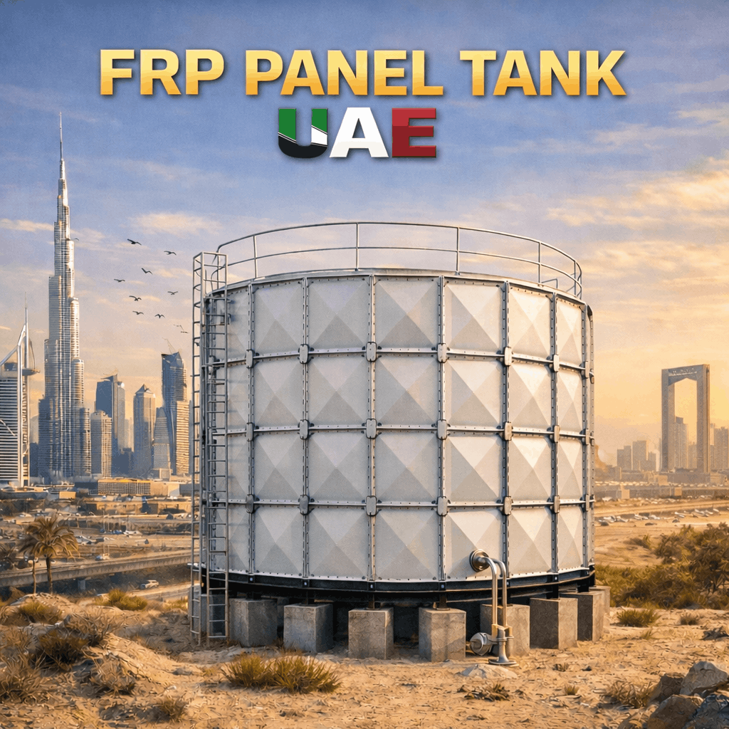 FRP Panel Tank in Dubai
