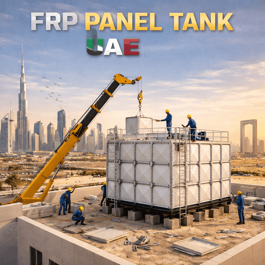 FRP Panel Tank in Ras Al Khaimah