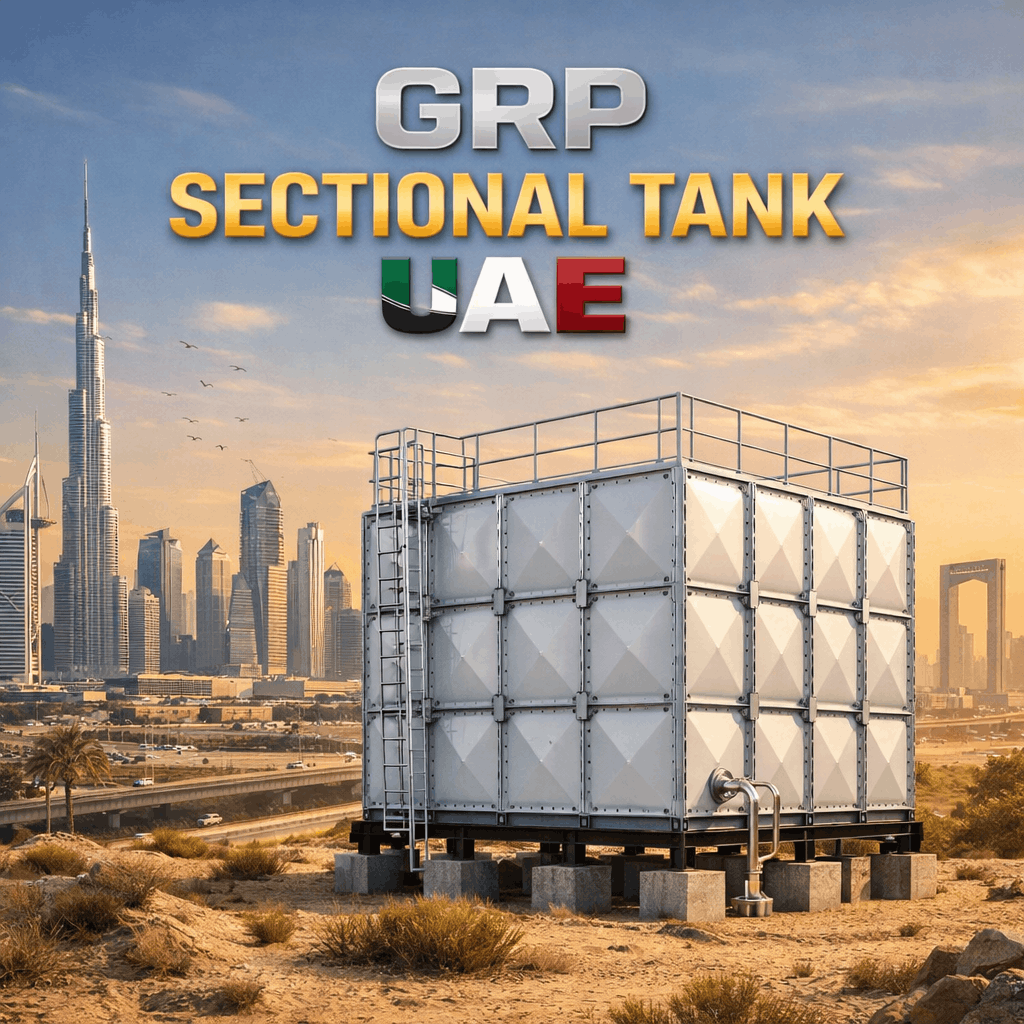GRP Sectional Tank in UAE